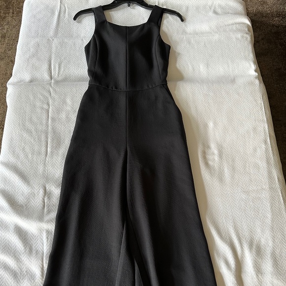 Wilfred Aritzia Ecoulement Jumpsuit, Black, Size 0 - Picture 1 of 16